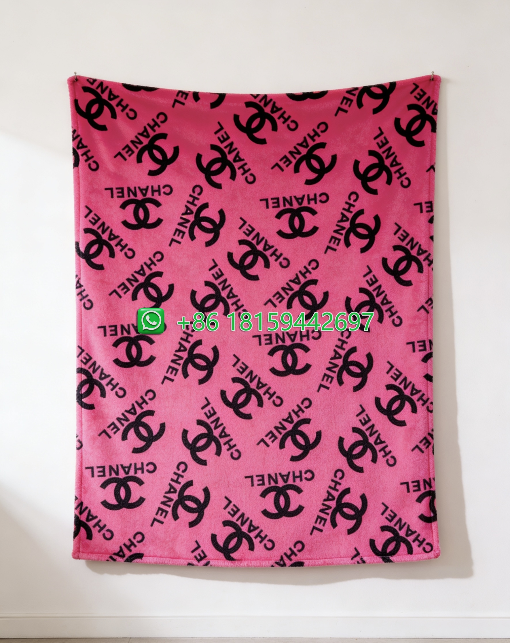 Chanel Throw Blankets
